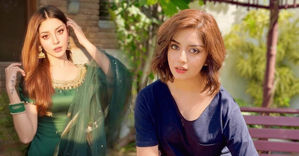 Pakistani television actress Alizeh Shah looking directly into the camera
