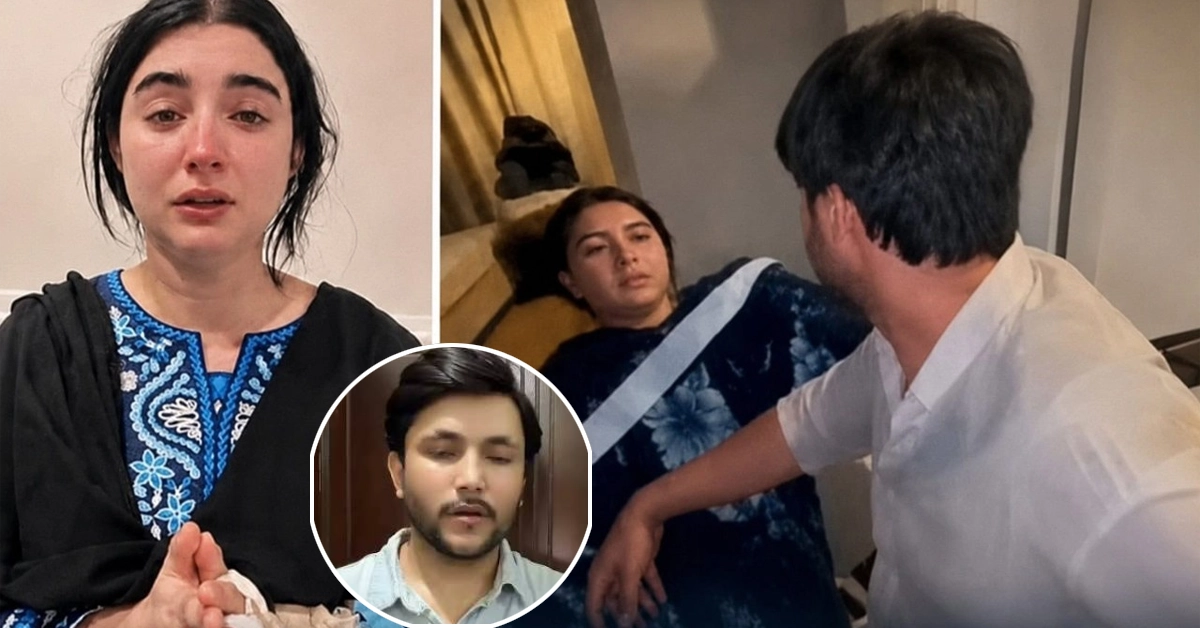 Pakistani TikTok creator Ali Hyderabadi posing outdoors for portrait