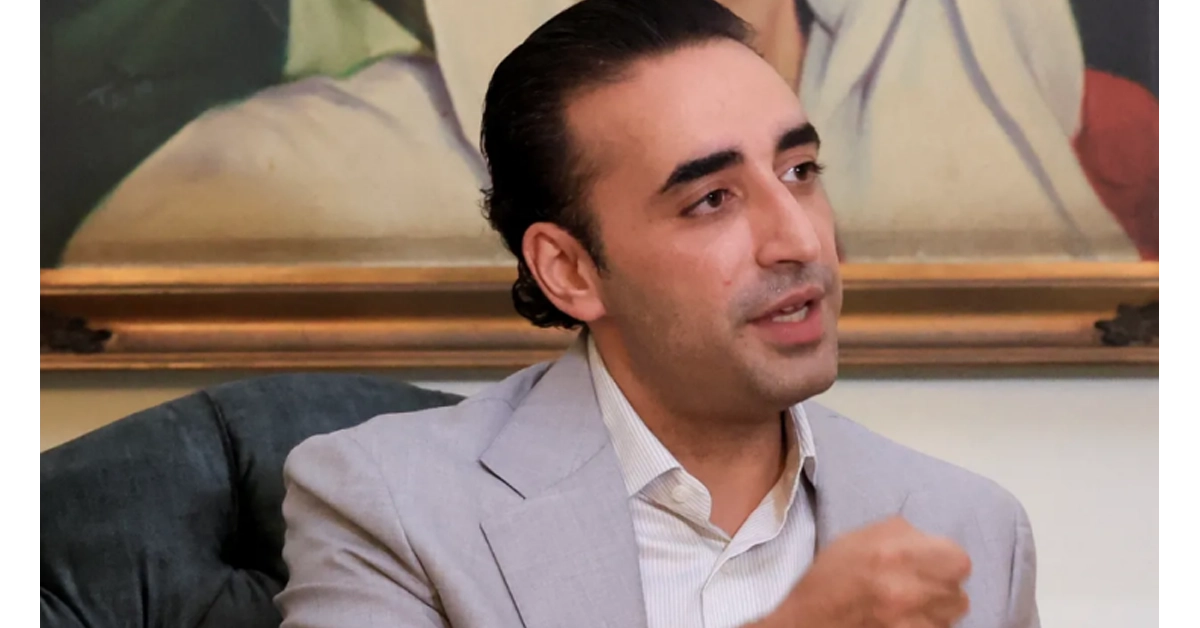 PPP Chairman Bilawal Bhutto Zardari addressing party workers during election campaign in Muzaffarabad