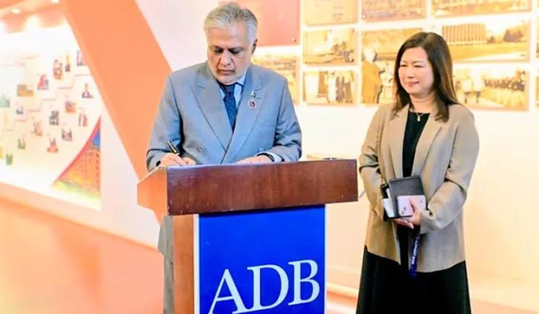 Ishaq Dar Visit ADB Manila ML1 Project