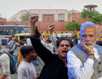 India Student Protests Police Brutality Mody Government