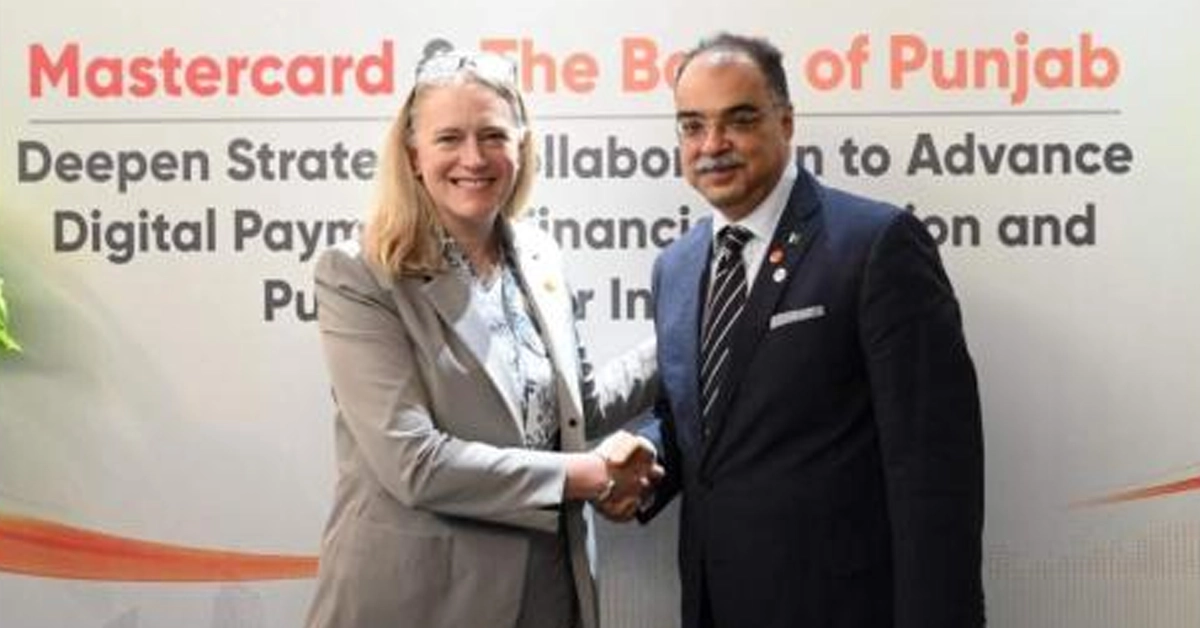 Mastercard and Bank of Punjab leadership meeting in Karachi for digital payments partnership