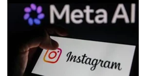 Meta AI privacy settings screen.