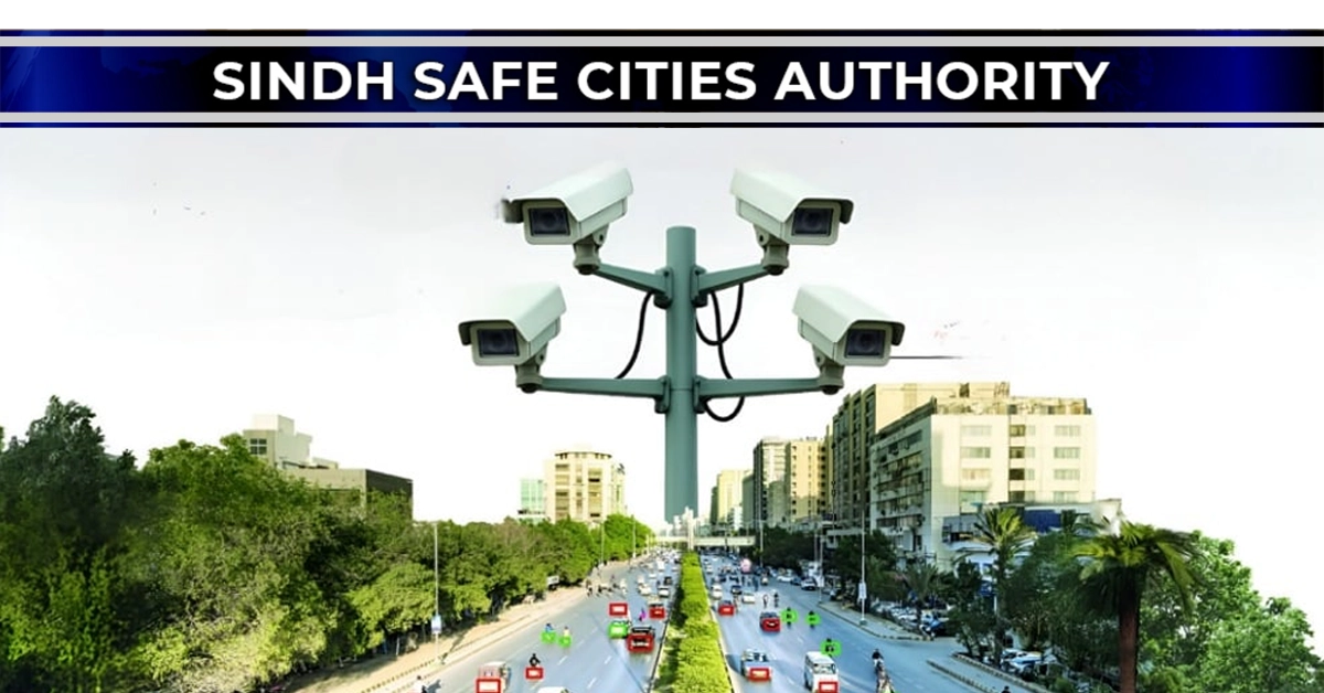 Advanced AI-based surveillance cameras installed on Karachi roads for traffic monitoring and automated e-chalan