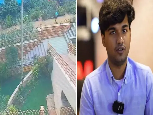 A security report visual banner indicating CCTV camera breakthrough and suspects detention in Mir Raza Ali case