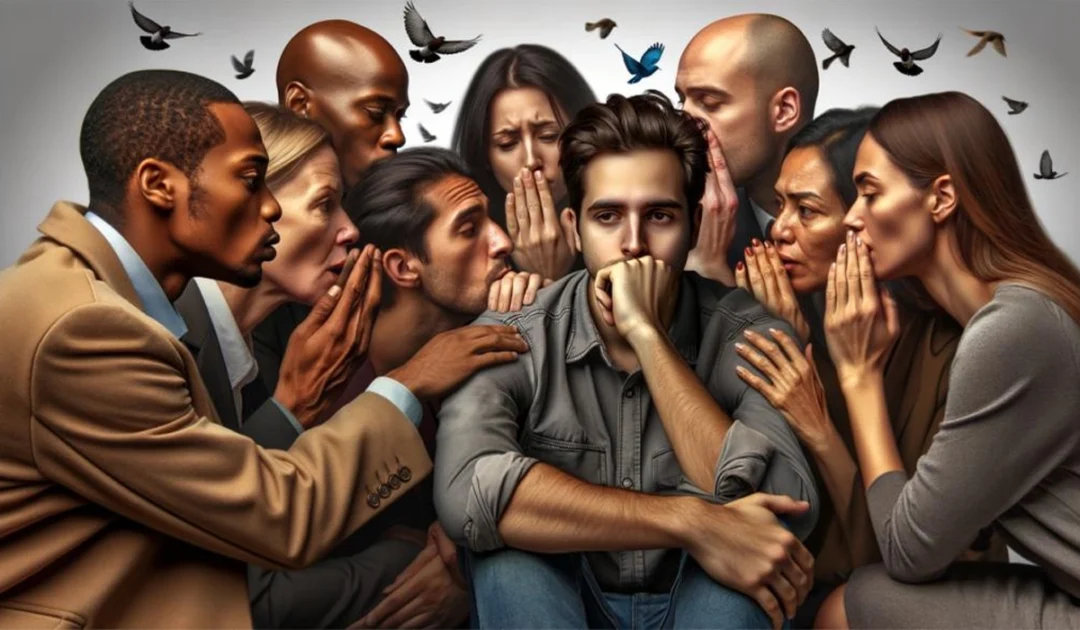 An informative social awareness graphic representing personal privacy respect and digital ethics in society
