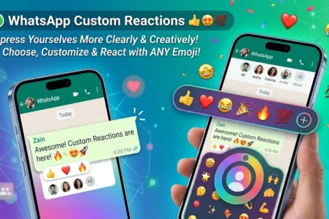 WhatsApp messaging app official green icon representing latest features